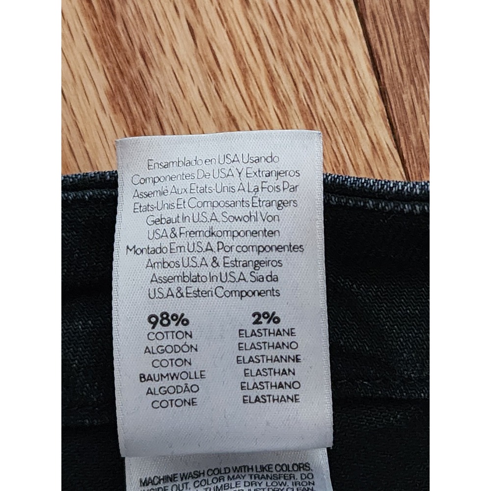 Mother Superior The Patch Pocket Roller Ankle Jeans Whos Sorry Now Dark Wash 27 - Picture 6 of 6